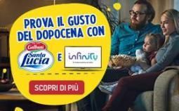 Prova il gusto del dopocena con Santa Lucia e Infinity Prova il gusto del dopocena con Santa Lucia e Infinity