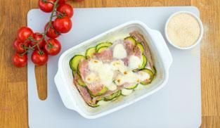 servire il tortino di zucchine quando ancora caldo servire il tortino di zucchine quando ancora caldo