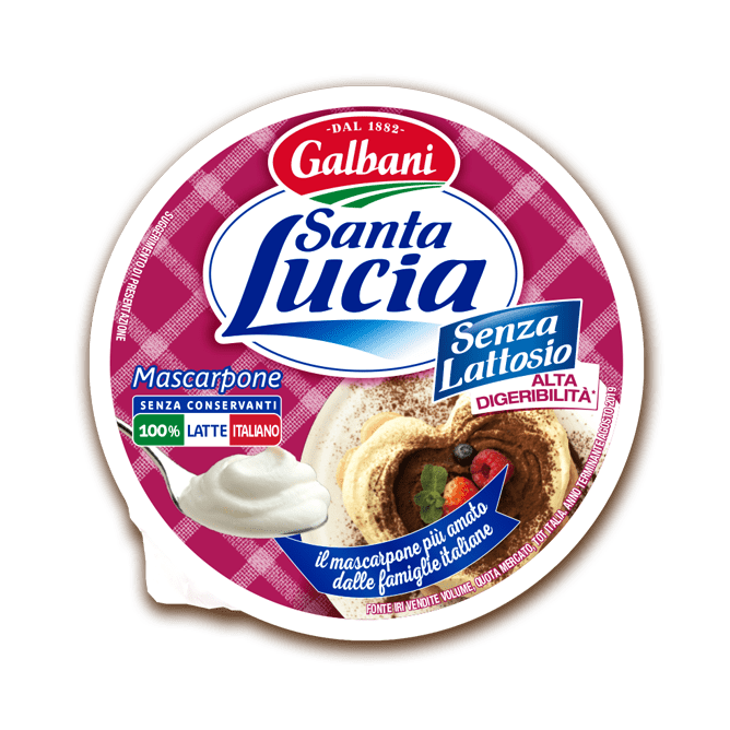 Mascarpone Senza Lattosio Santa Lucia