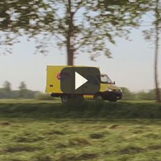 La Campagna Percorsa Dal Furgoncino Galbani: Morimondo