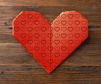Il cuore origami