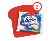 Santa Lucia Fette alla Mozzarella