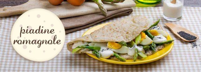 Piadina integrale light (con olio extra vergine d'oliva), Ricetta