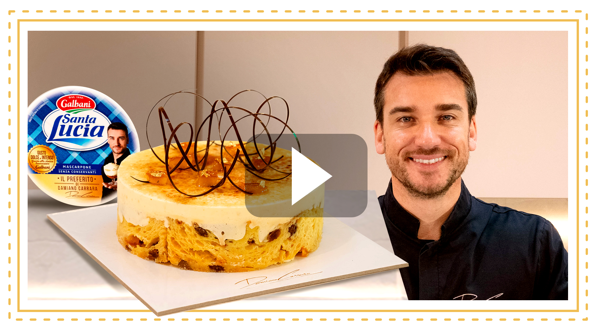 Tiramisù con panettone di Damiano Carrara