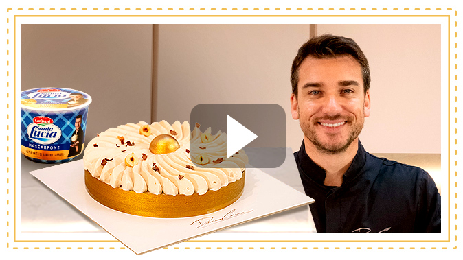 Tiramisù con nocciole e arancia di Damiano Carrara