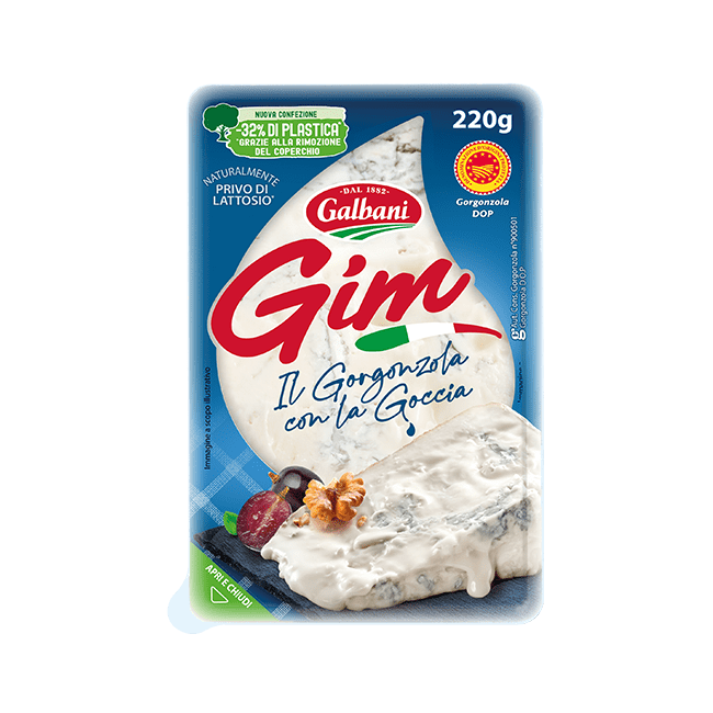 Gorgonzola D.O.P Gim 220g Gorgonzola D.O.P Gim 220g