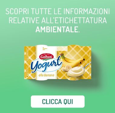 Etichettatura ambientale Yogurt Banana