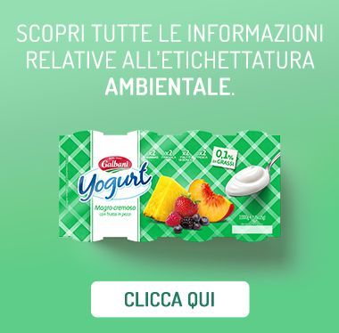 Etichettatura ambientale Yogurt Magro Cremoso con Frutta in Pezzi