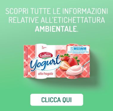 Etichettatura ambientale Yogurt Fragola