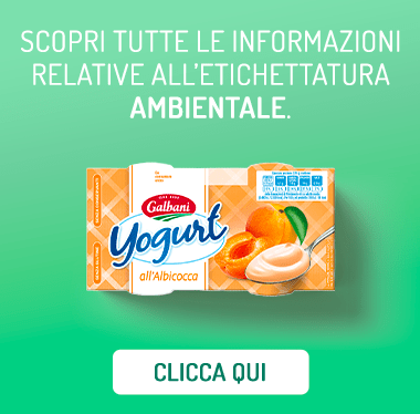 Etichettatura ambientale Yogurt Albicocca