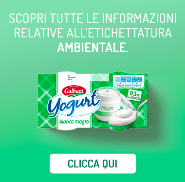 Etichettatura ambientale Yogurt Magro