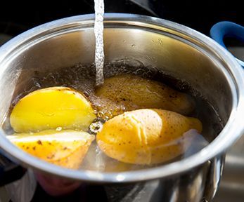 Come pulire le patate