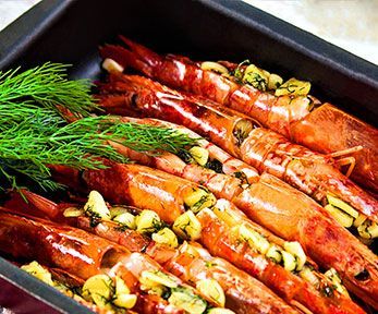 Come cucinare gli scampi al forno Come cucinare gli scampi al forno