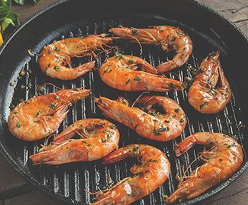 Come cucinare gli scampi alla piastra Come cucinare gli scampi alla piastra