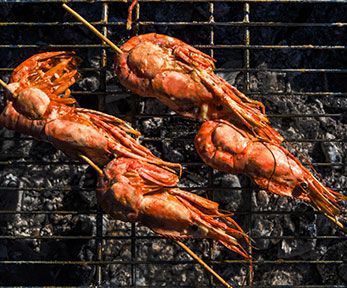 Come cucinare gli scampi alla brace Come cucinare gli scampi alla brace