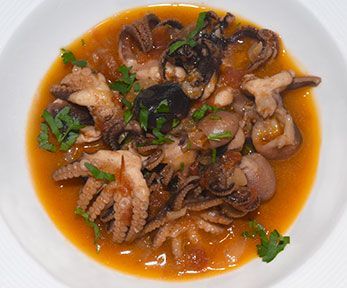 Come cucinare i moscardini affogati