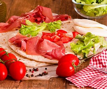Farcire le piadine Farcire le piadine