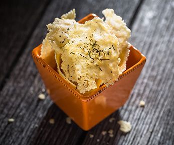 Come fare le chips di formaggio