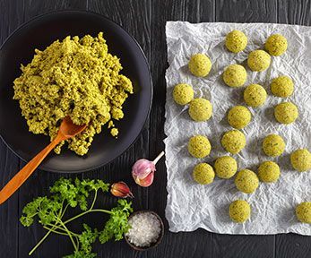 Come fare i falafel senza mixer Come fare i falafel senza mixer