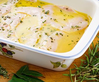 Il pollo in carpione