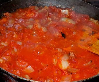 Addensare il sugo Addensare il sugo