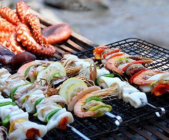 Come fare una grigliata di crostacei