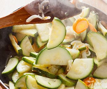 Come cuocere le zucchine al vapore