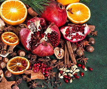 Come servire la frutta a Natale