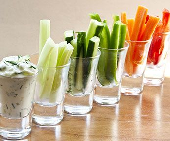 Come utilizzare lo yogurt greco per antipasti finger food