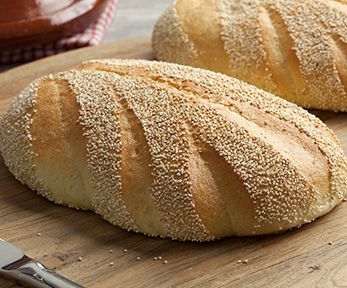 pane con la farina di semola