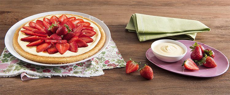 Fruit pizza base dolce