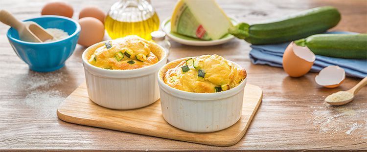 Flan e soufflé