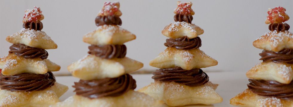 Alberelli di Natale in crema di Mascarpone