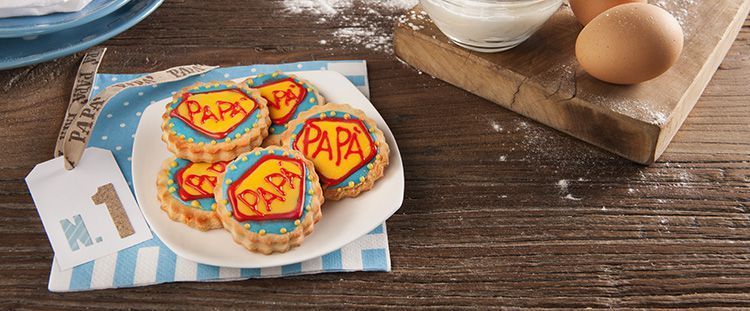 Biscotti per la Festa del papà