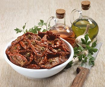 Come condire i pomodori gi&agrave; secchi