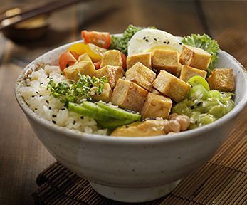 Il tofu con l’aceto di mele Il tofu con l’aceto di mele