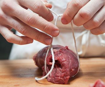 Come si lega la carne