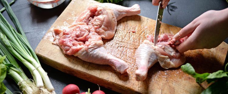Come pulire il pollo