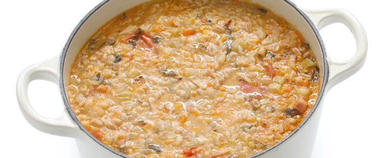 Come cucinare la zuppa di farro