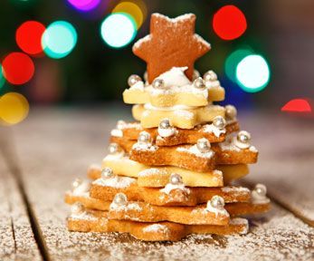 Come fare un albero di Natale con i biscotti Come fare un albero di Natale con i biscotti