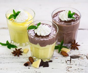 Come fare il budino bicolore Come fare il budino bicolore