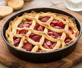 Come decorare il centro di una crostata con la pasta frolla Come decorare il centro di una crostata con la pasta frolla