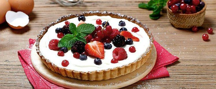 Come disporre frutta sulla crostata