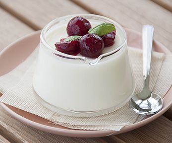 Panna cotta senza colla di pesce Panna cotta senza colla di pesce