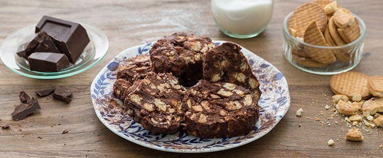 Come fare il salame di cioccolato Come fare il salame di cioccolato