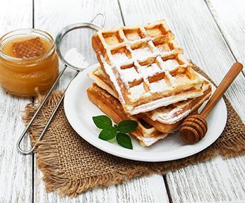 Come fare i waffle senza burro Come fare i waffle senza burro