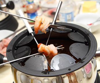 Abbinare alla fonduta di formaggi il pesce