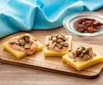 Come fare i crostini di polenta Come fare i crostini di polenta