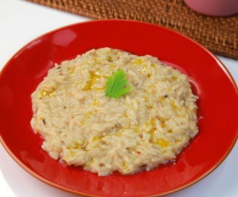 Mantecare il risotto con l'olio Mantecare il risotto con l'olio