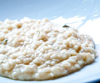 Mantecare il risotto con la panna Mantecare il risotto con la panna